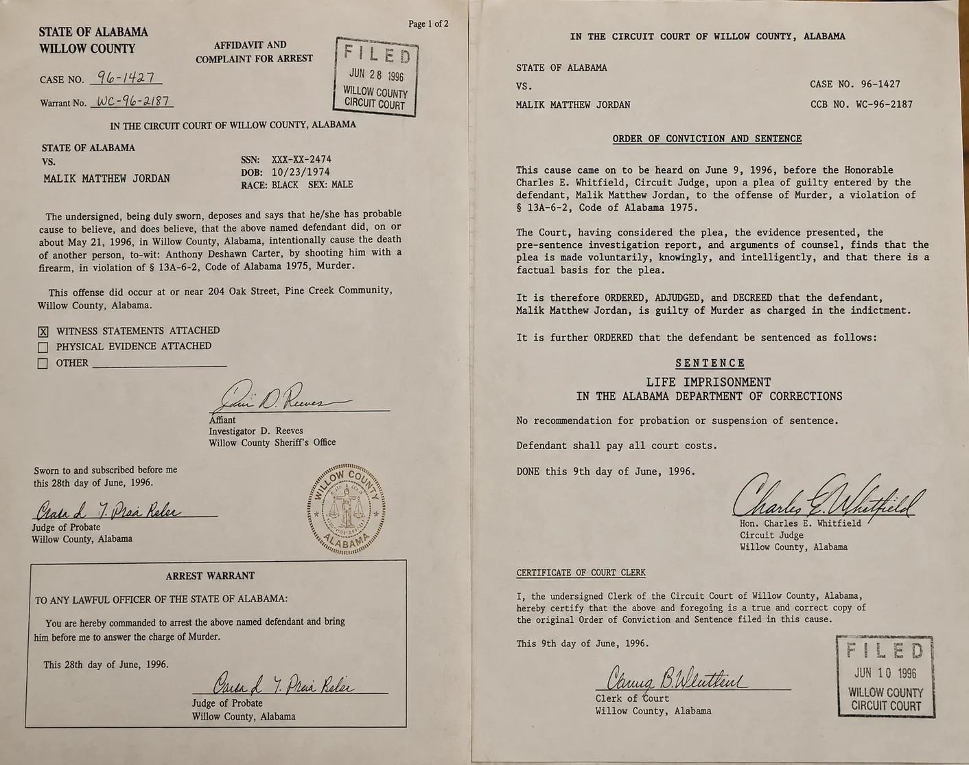 Court record